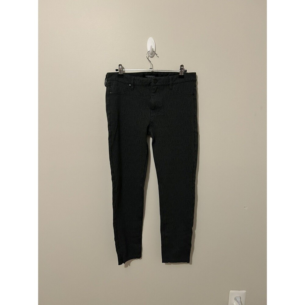 Liverpool Jeans Women's Anita Printed Stretch Leggings Size 10/30